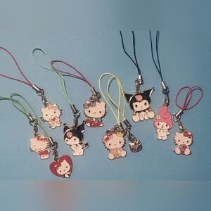 Hello Kitty Cell Phone Charms